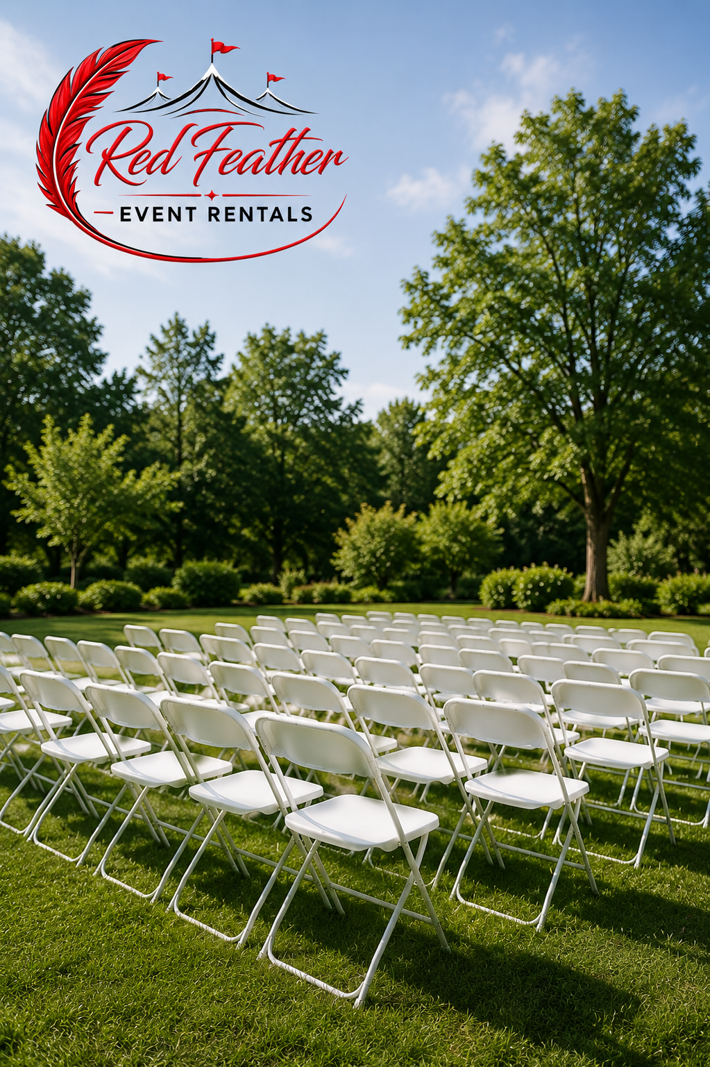chair rentals in Louisville KY for weddings, graduation parties, corporate events, and backyard celebrations