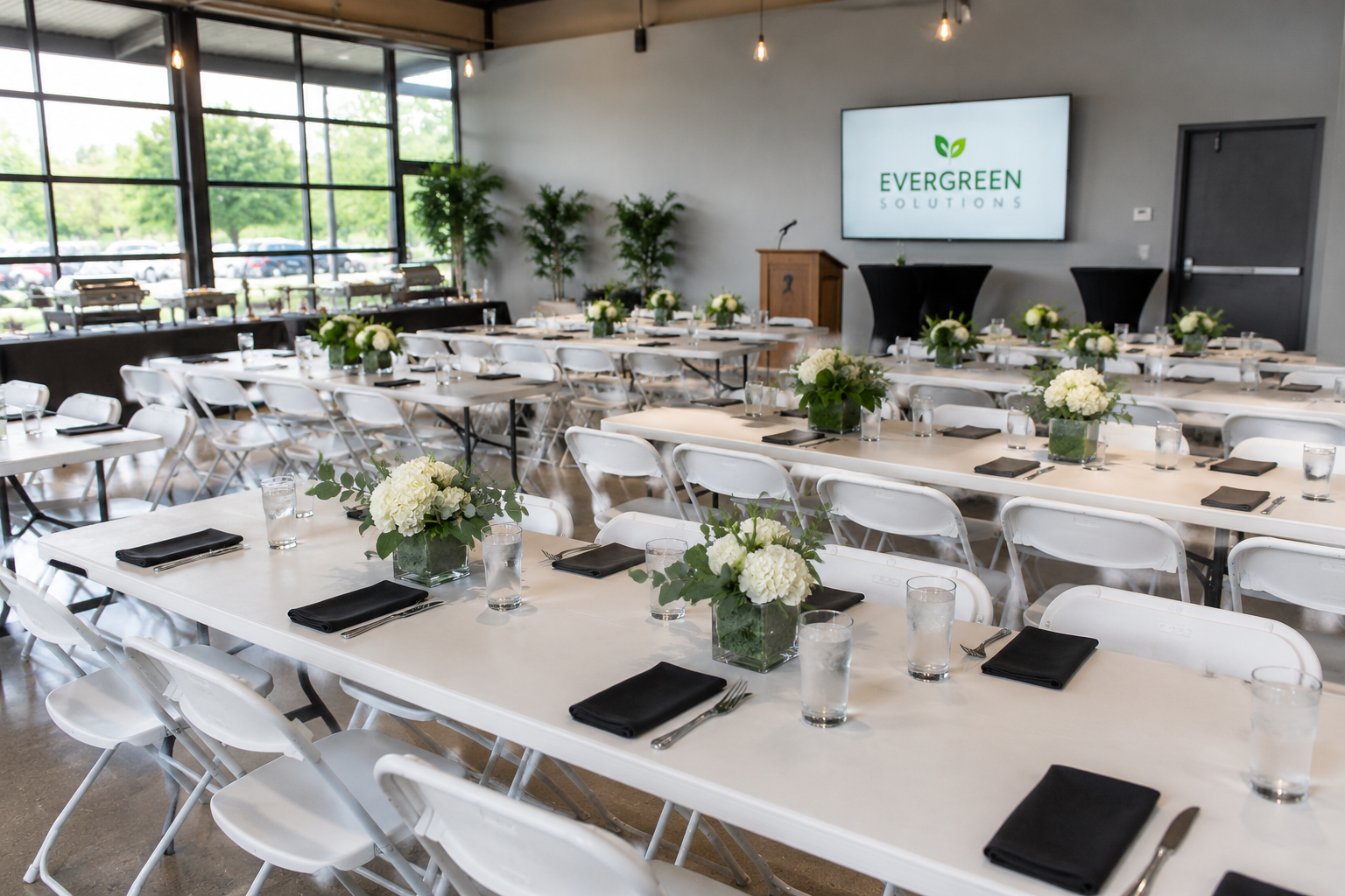 Graduation party rentals