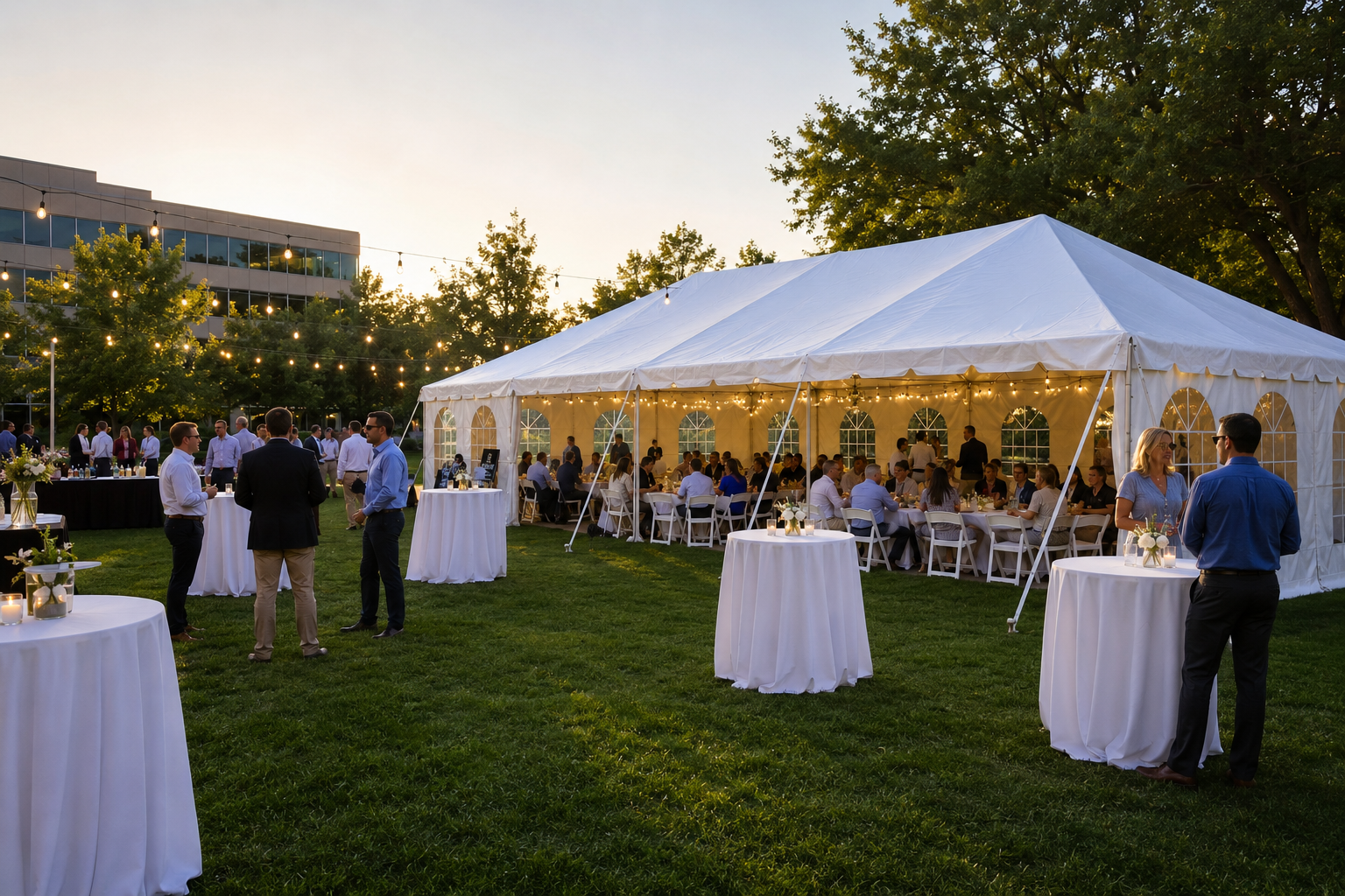 Outdoor event rentals
