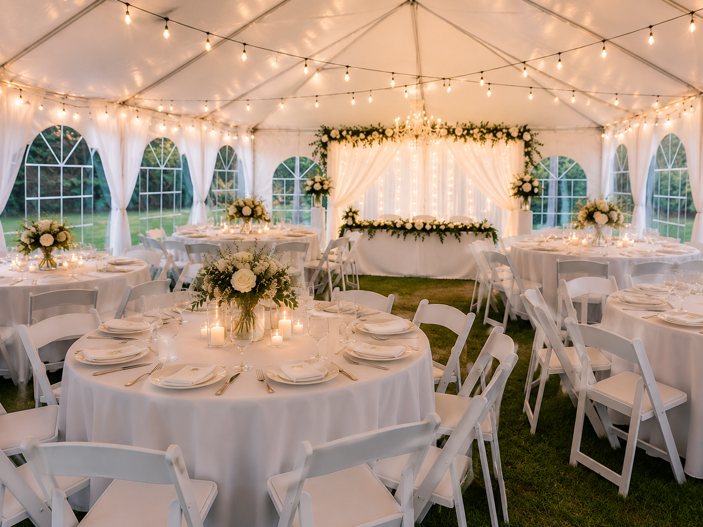 Wedding reception rentals