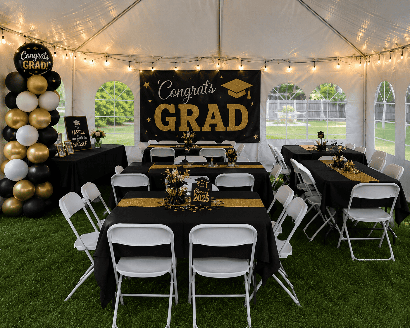 Graduation party rentals