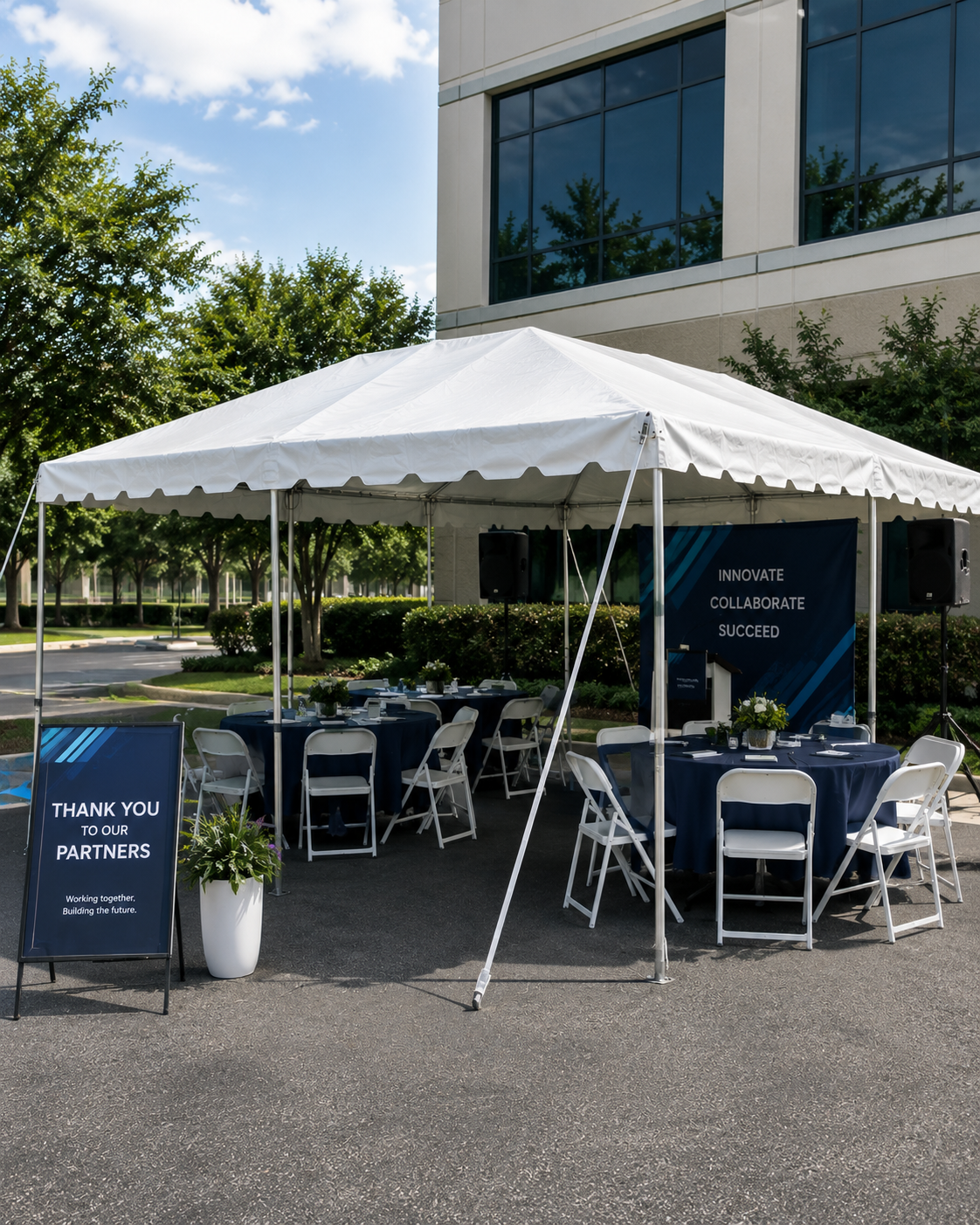 Corporate event tent rental Louisville KY